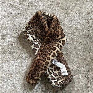 CAbi Leopard Print Scarf